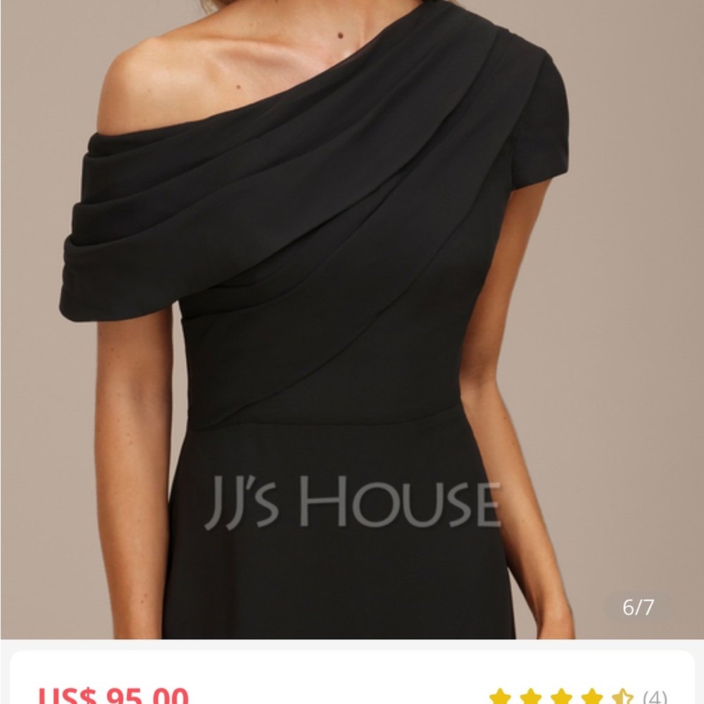 Brand new JJs house full length black dress.